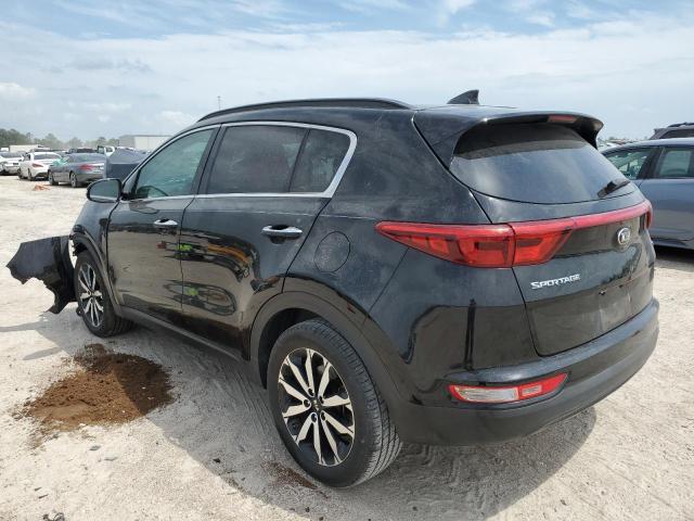 KNDPN3AC8K7550423 - 2019 KIA SPORTAGE EX BLACK photo 2