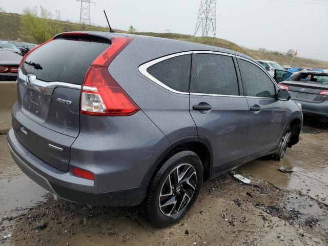 5J6RM4H45GL035999 - 2016 HONDA CR-V SE CHARCOAL photo 3