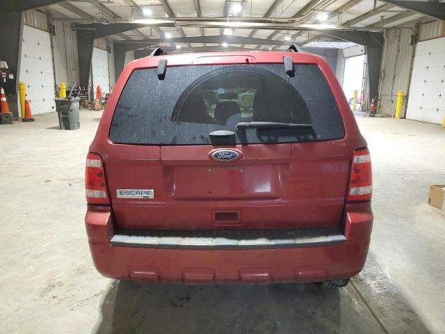 1FMCU9D78CKC68599 - 2012 FORD ESCAPE XLT RED photo 6