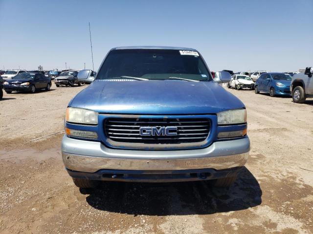 2GTEK19T911394431 - 2001 GMC NEW SIERRA K1500 BLUE photo 5