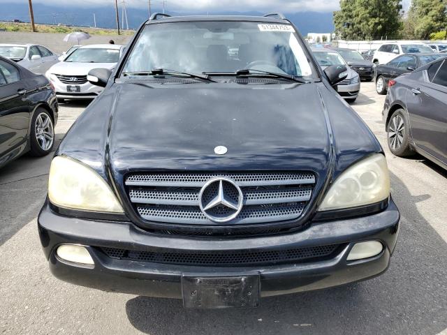 4JGAB57E44A461551 - 2004 MERCEDES-BENZ ML 350 BLACK photo 5