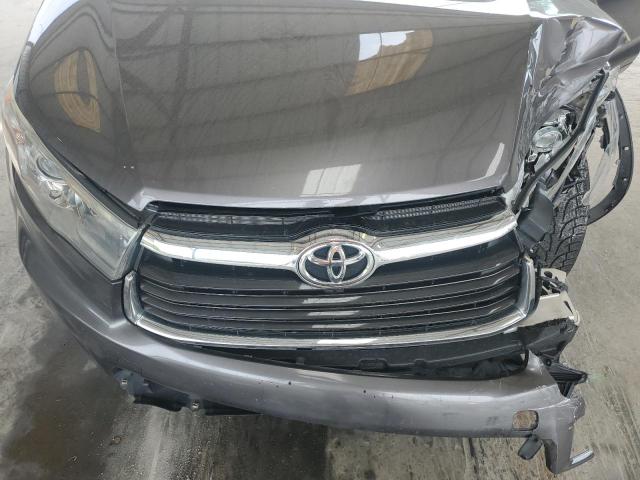 5TDJKRFH7FS224436 - 2015 TOYOTA HIGHLANDER XLE Boz foto 12