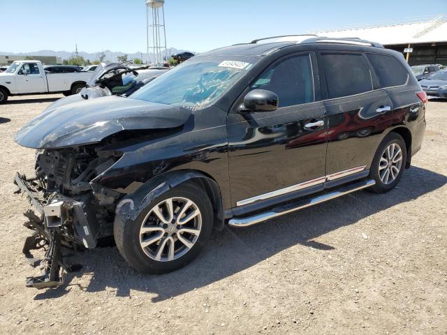 5N1AR2MM4EC638224 - 2014 NISSAN PATHFINDER S 黑色 照片 1