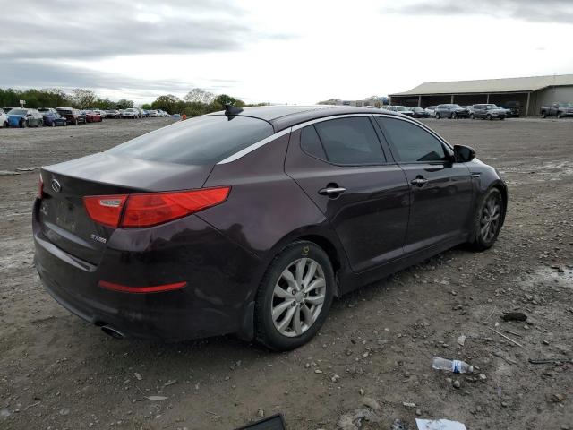 5XXGN4A72EG266824 - 2014 KIA OPTIMA EX PURPLE photo 3