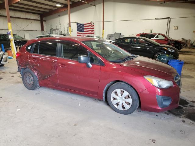 JF1GPAA66E8257570 - 2014 SUBARU IMPREZA RED photo 4