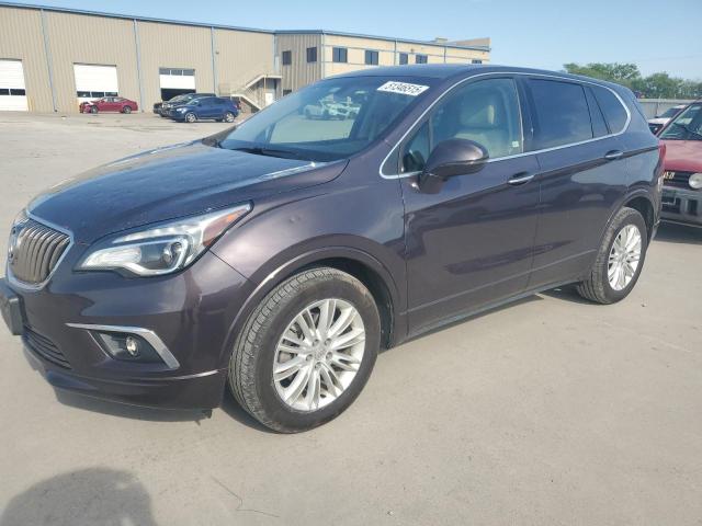 LRBFXBSA2JD006043 - 2018 BUICK ENVISION PREFERRED BURGUNDY photo 1