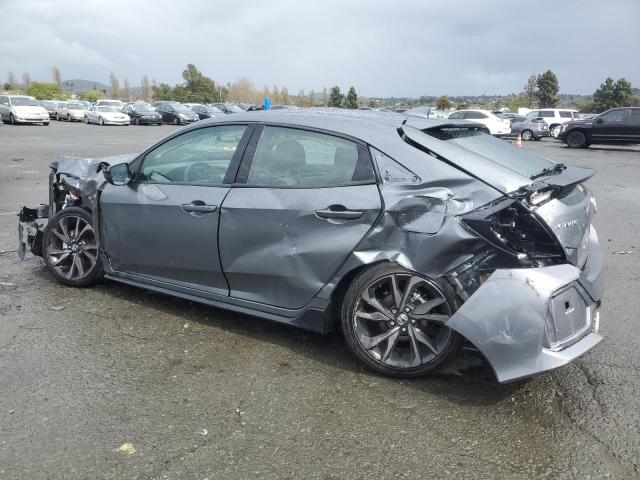 SHHFK7H97JU421862 - 2018 HONDA CIVIC SPORT TOURING GRAY photo 2