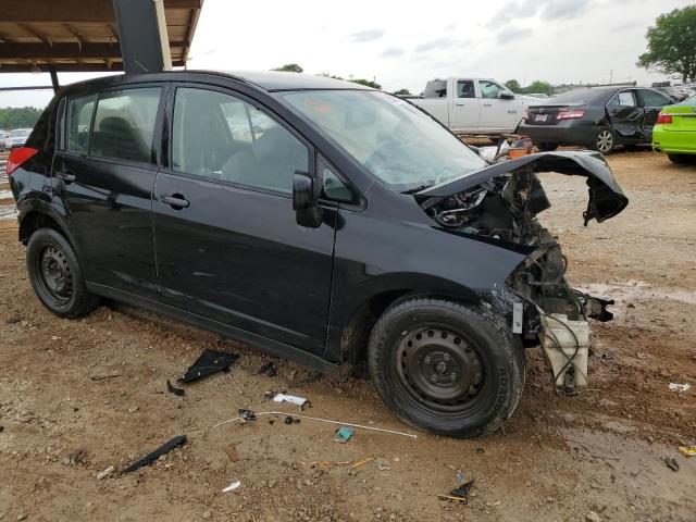 3N1BC13E48L440530 - 2008 NISSAN VERSA S BLACK photo 4