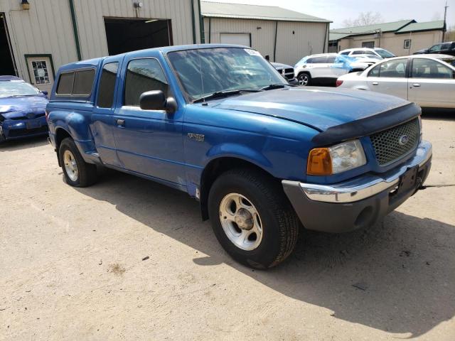 1FTZR15E11PB75485 - 2001 FORD RANGER SUPER CAB BLUE photo 4