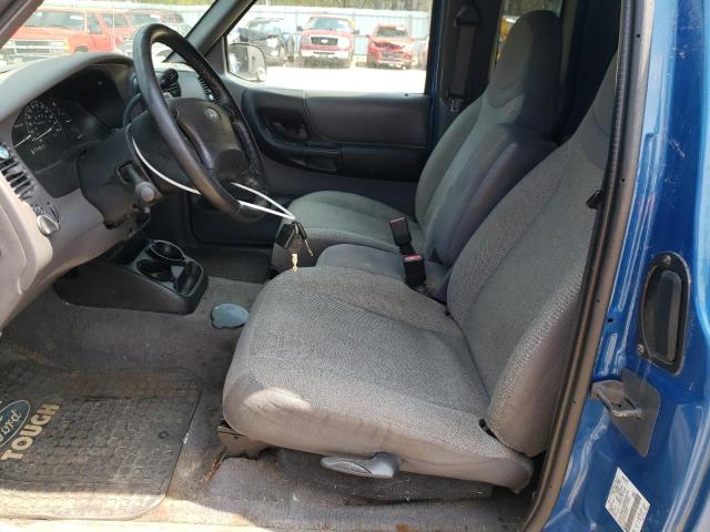 1FTZR15E11PB75485 - 2001 FORD RANGER SUPER CAB BLUE photo 7