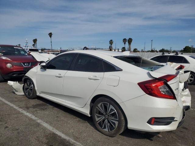 2HGFC1F74JH642411 - 2018 HONDA CIVIC EXL WHITE photo 2