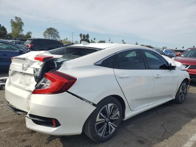 2HGFC1F74JH642411 - 2018 HONDA CIVIC EXL WHITE photo 3