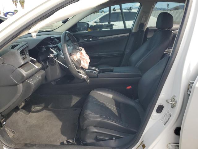 2HGFC1F74JH642411 - 2018 HONDA CIVIC EXL WHITE photo 7