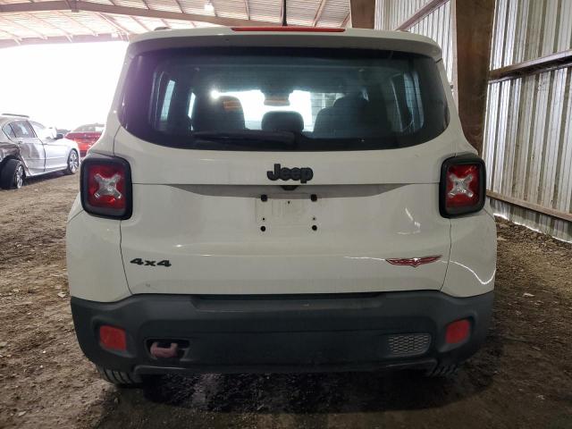 ZACCJBCB6HPE94955 - 2017 JEEP RENEGADE TRAILHAWK WHITE photo 6