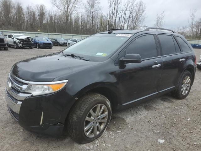 2FMDK4JC2BBB25493 - 2011 FORD EDGE SEL BLACK photo 1