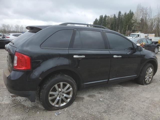 2FMDK4JC2BBB25493 - 2011 FORD EDGE SEL BLACK photo 3