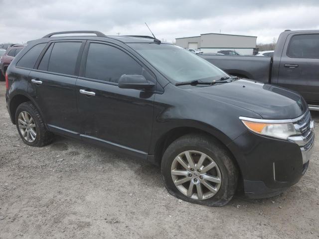 2FMDK4JC2BBB25493 - 2011 FORD EDGE SEL BLACK photo 4