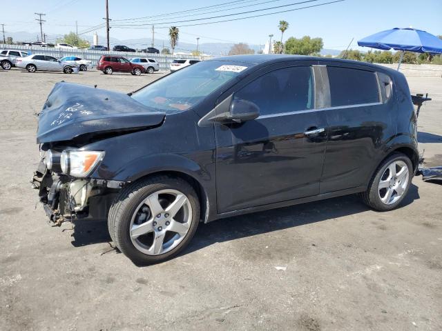 1G1JE6SH5C4189150 - 2012 CHEVROLET SONIC LTZ BLACK photo 1