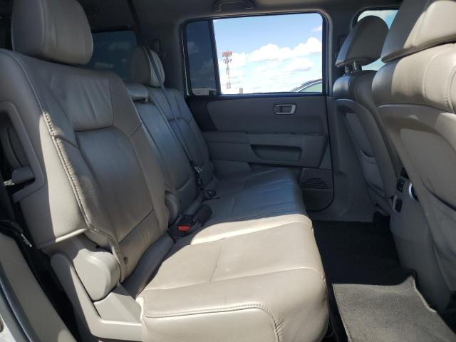 5FNYF3H53DB010239 - 2013 HONDA PILOT EXL SILVER photo 11