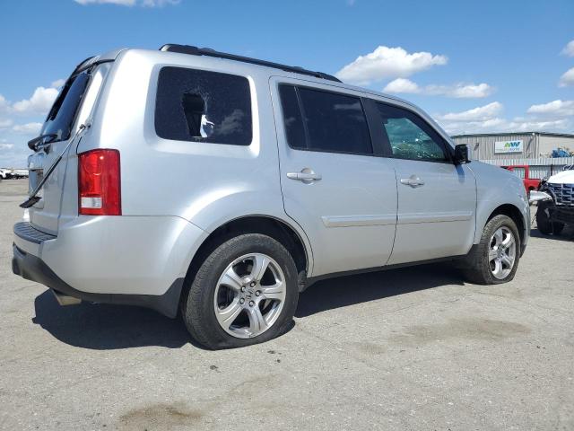 5FNYF3H53DB010239 - 2013 HONDA PILOT EXL SILVER photo 3
