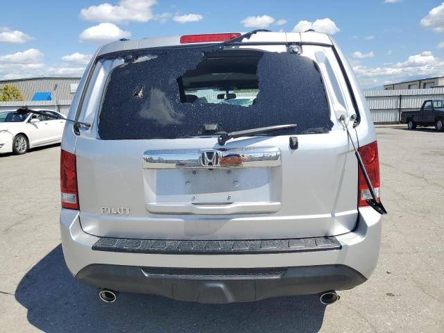 5FNYF3H53DB010239 - 2013 HONDA PILOT EXL SILVER photo 6