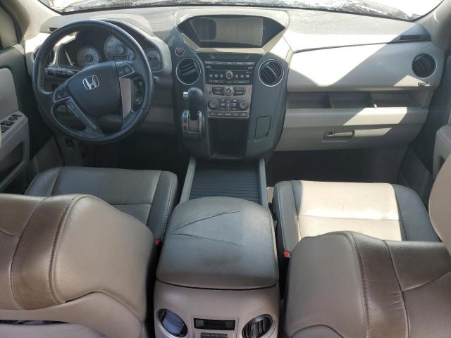 5FNYF3H53DB010239 - 2013 HONDA PILOT EXL SILVER photo 8