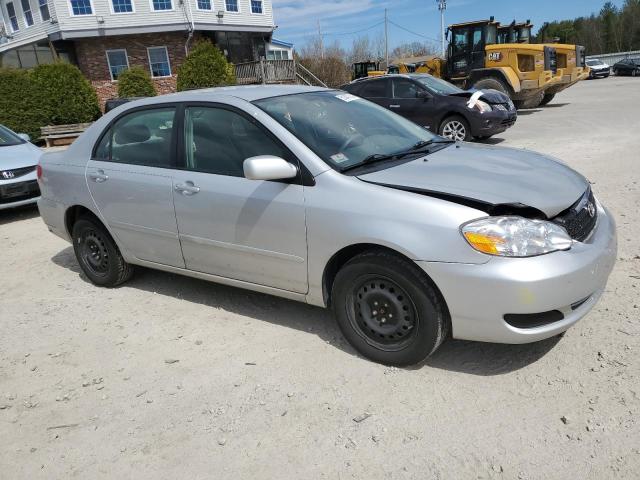 2T1BR30E77C730841 - 2007 TOYOTA COROLLA S CE SILVER photo 4