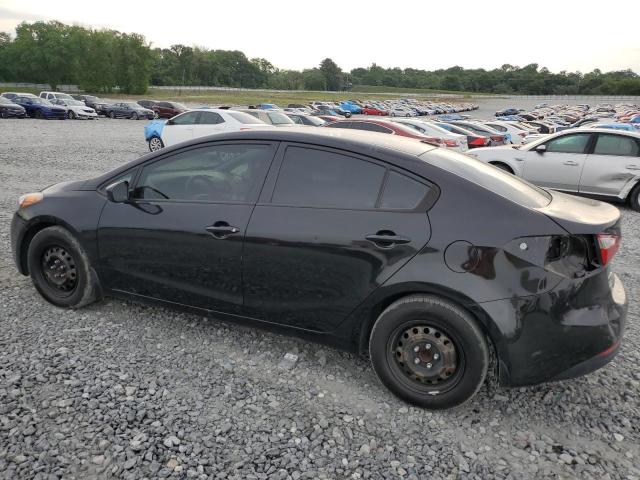 KNAFK4A64G5485848 - 2016 KIA FORTE LX BLACK photo 2