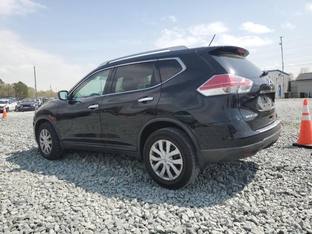 KNMAT2MT7GP726581 - 2016 NISSAN ROGUE S შავი ფოტო 2