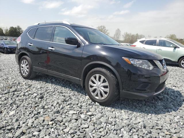 KNMAT2MT7GP726581 - 2016 NISSAN ROGUE S შავი ფოტო 4