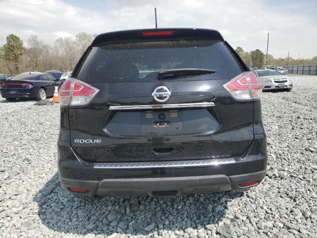 KNMAT2MT7GP726581 - 2016 NISSAN ROGUE S შავი ფოტო 6