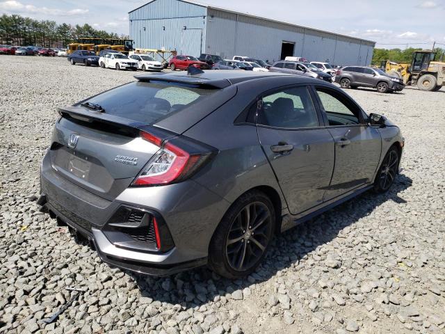 SHHFK7H90LU407062 - 2020 HONDA CIVIC SPORT TOURING SILVER photo 3