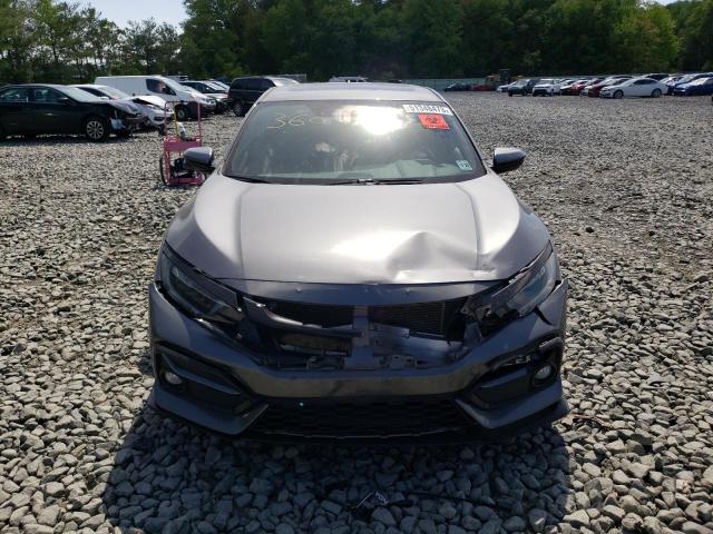 SHHFK7H90LU407062 - 2020 HONDA CIVIC SPORT TOURING SILVER photo 5