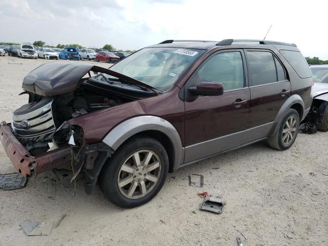 1FMDK02WX9GA02934 - 2009 FORD TAURUS X SEL MAROON photo 1