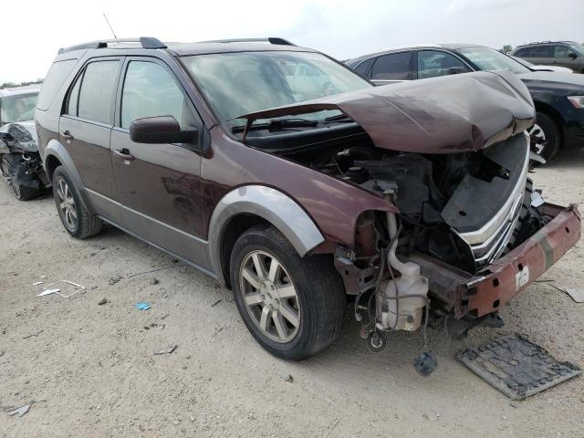 1FMDK02WX9GA02934 - 2009 FORD TAURUS X SEL MAROON photo 4