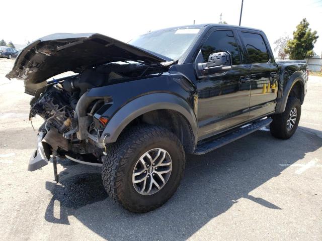 1FTFW1RGXHFB33632 - 2017 FORD F150 RAPTOR BLACK photo 1