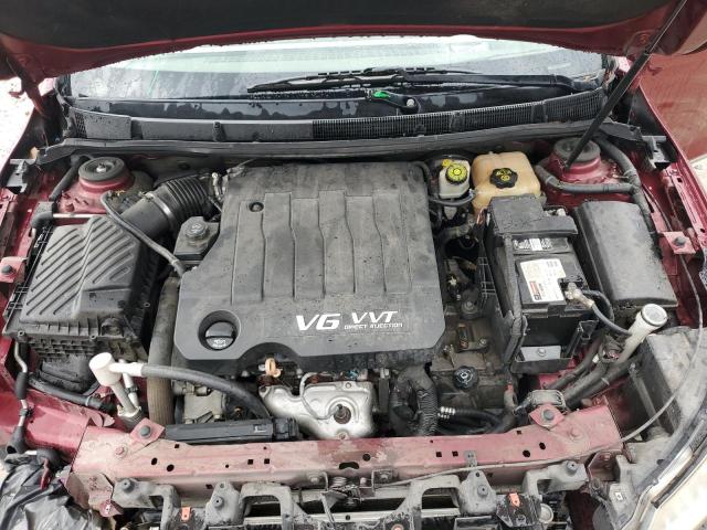 1G4GE5EVXAF272230 - 2010 BUICK LACROSSE CXS BURGUNDY photo 11