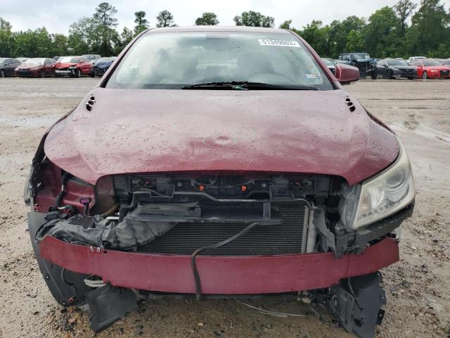 1G4GE5EVXAF272230 - 2010 BUICK LACROSSE CXS BURGUNDY photo 5