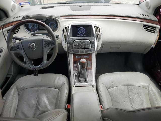 1G4GE5EVXAF272230 - 2010 BUICK LACROSSE CXS BURGUNDY photo 8
