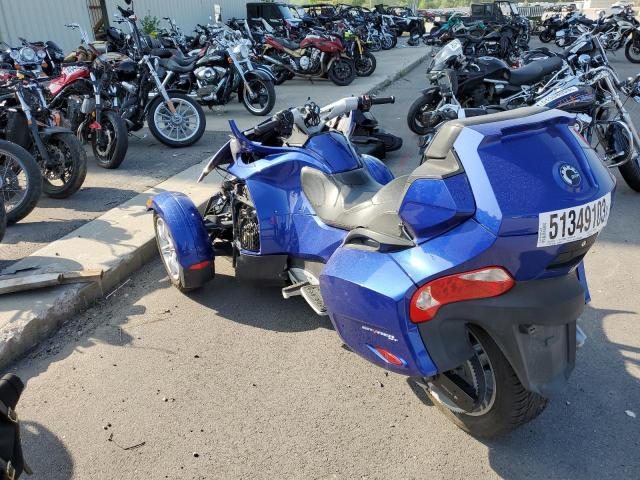 2BXJBKC15CV000401 - 2012 CAN-AM SPYDER ROA RT BLUE photo 3