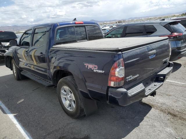 5TFJU4GN6DX041280 - 2013 TOYOTA TACOMA DOUBLE CAB PRERUNNER BLUE photo 2