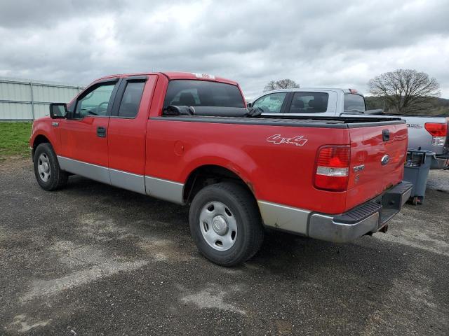 1FTPX14517FB65231 - 2007 FORD F150 RED photo 2