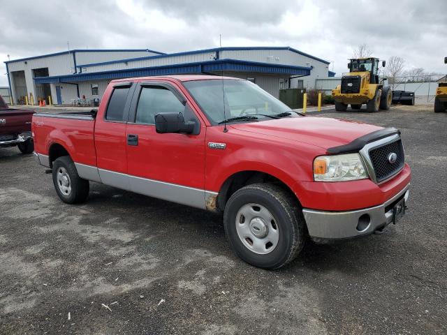 1FTPX14517FB65231 - 2007 FORD F150 RED photo 4