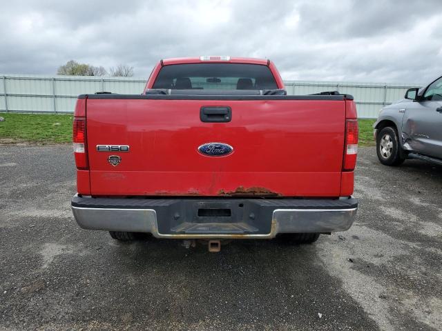 1FTPX14517FB65231 - 2007 FORD F150 RED photo 6