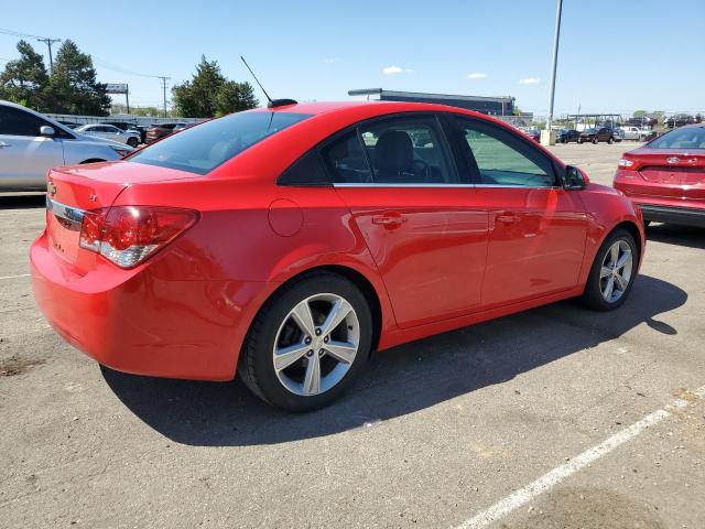 1G1PE5SB3F7219166 - 2015 CHEVROLET CRUZE LT RED photo 3