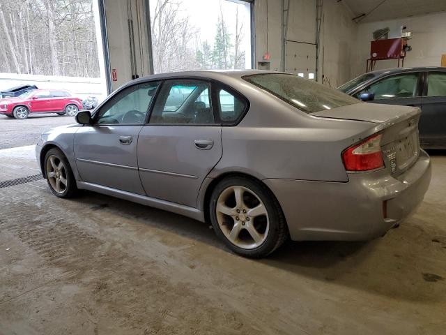 4S3BL626787224275 - 2008 SUBARU LEGACY 2.5I LIMITED SILVER photo 2