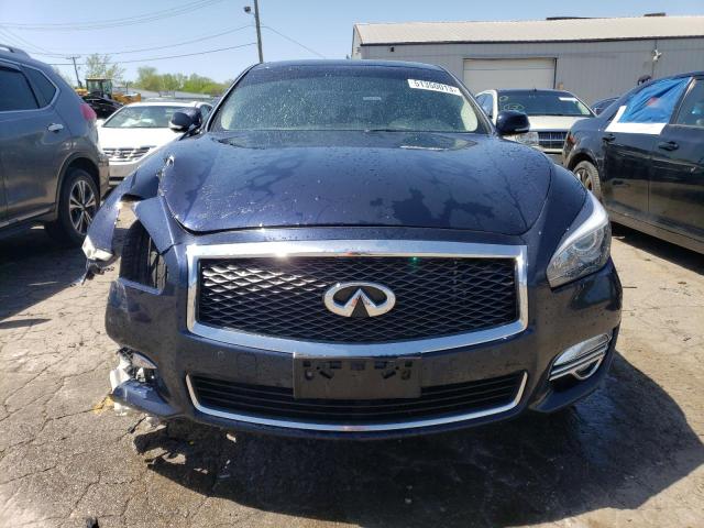 JN1BY1PRXKM725616 - 2019 INFINITI Q70L 3.7 LUXE BLUE photo 5