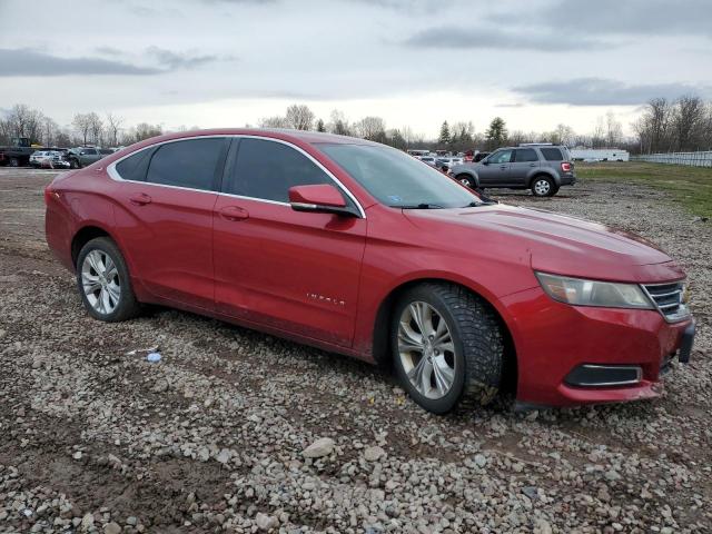 2G1115SL7E9112080 - 2014 CHEVROLET IMPALA LT RED photo 4