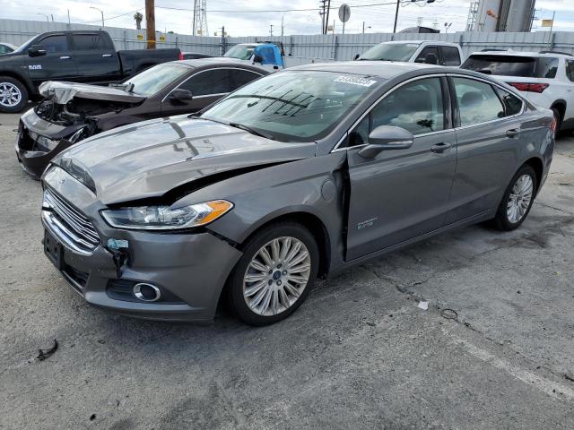 3FA6P0PU3ER343963 - 2014 FORD FOCUS SE PHEV GRAY photo 1