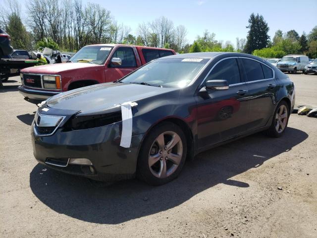 19UUA8F74DA011733 - 2013 ACURA TL ADVANCE GRAY photo 1